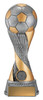 Football Apex Trophy Silver & Gold 250mm