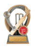 Cricket Eliptical Trophy 120mm Cricket Eliptical Trophy 120mm