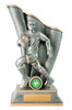 Rugby Wave Trophy Silver-Gold 250mm