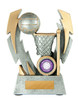 Netball Double Lightning Strike Trophy 140mm Netball Double Lightning Strike Trophy 140mm