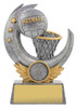 Netball Lunar Trophy Silver 155mm Netball Lunar Trophy Silver 155mm