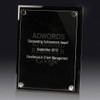 Acrylic Chrome Trim Award Black 250mm