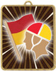 Surf Lifesaving Medal Gold 63x75mm