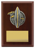 Surfing Plaque Peak Plaque Walnut 200mm Surfing Plaque Peak Plaque Walnut 200mm