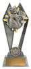Golf Peak Trophy Silver 200mm