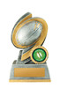 Rugby Java Trophy Silver-Gold 120mm