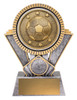 Football Spartan Trophy Silver & Gold 155mm