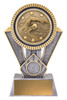 Swimming Spartan Trophy Silver & Gold 180mm