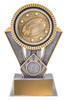 Rugby Spartan Trophy Silver & Gold 180mm
