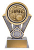 Tenpin Spartan Trophy Silver & Gold 180mm
