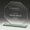 Glass Octagon Award 110mm Glass Octagon Award 110mm