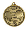 Tennis Global Medal Gold 50mm Tennis Global Medal Gold 50mm