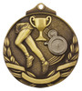 Athletics Medal Gold 52mm