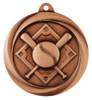 Baseball - Softball Econo Medal Bronze 50mm