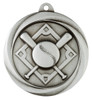 Baseball - Softball Econo Medal Silver 50mm