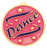 Dance Word Medal Pink 50mm
