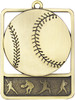 Baseball - Softball Rosetta Medal Gold 62mm