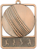 Cricket Medal Bronze 62mm