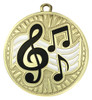 Music Spark Medal Shiny Gold