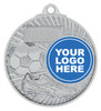 Football Blitz Medal Shiny Silver Football Blitz Medal Shiny Silver
