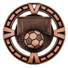 Football Varsity Medal Bronze 65mm Football Varsity Medal Bronze 65mm