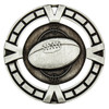 Aussie Rules Spartan Medal Silver 65mm Aussie Rules Spartan Medal Silver 65mm