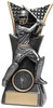Cricket Female Vanguard Batsman Trophy Silver 145mm