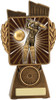 Cricket Lynx Female Batting Trophy Gold 150mm