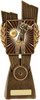 Cricket Lynx Female Batting Trophy Gold 210mm