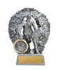 Basketball Crash Through Trophy Silver 130mm