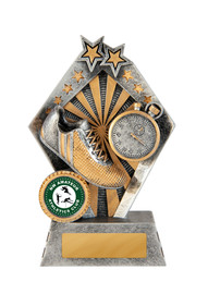 Athletics Sunrise Trophy Silver-Gold 140mm