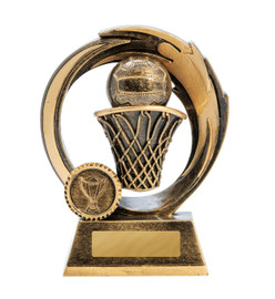 Netball Azzurro Trophy Gold 140mm Netball Azzurro Trophy Gold 140mm
