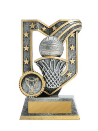 Netball Aegis Trophy Silver 120mm Netball Aegis Trophy Silver 120mm