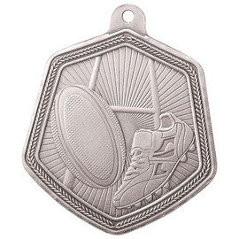 Rugby Falcon Medal Silver 67mm Rugby Falcon Medal Silver 67mm