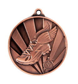 Athletics Sunrise Medal Bronze 50mm Athletics Sunrise Medal Bronze 50mm