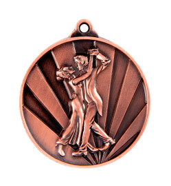 Dance Sunrise Medal Bronze 50mm Dance Sunrise Medal Bronze 50mm
