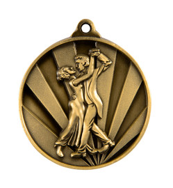 Dance Sunrise Medal Gold 50mm