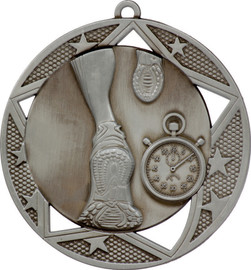 Athletics Medal Silver 70mm