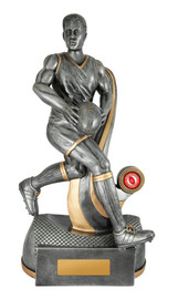 Aussie Rules Contender Trophy Silver-Gold 375mm Aussie Rules Contender Trophy Silver-Gold 375mm