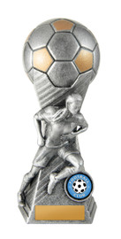 Football Trailblazer Trophy Silver 230mm Football Trailblazer Trophy Silver 230mm