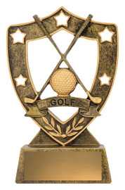 Golf Shield Trophy 160mm Golf Shield Trophy 160mm