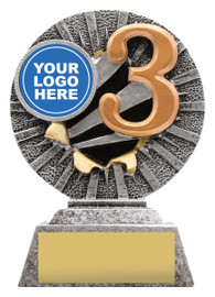 Achievement Trophy Silver 100mm