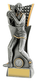 Netball Vanguard Trophy Silver 240mm Netball Vanguard Trophy Silver 240mm