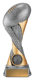 Aussie Rules Apex Trophy Silver & Gold 200mm Aussie Rules Apex Trophy Silver & Gold 200mm