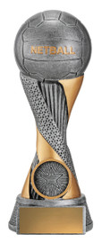 Netball Apex Trophy Silver & Gold 175mm Netball Apex Trophy Silver & Gold 175mm