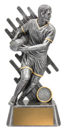 Rugby Zoom Trophy Silver 230mm