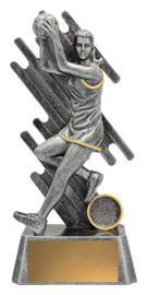 Netball Zoom Player Trophy Silver 230mm Netball Zoom Player Trophy Silver 230mm