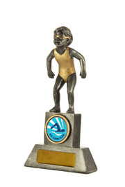 Swimming Little Champ - Female Trophy 150mm Swimming Little Champ - Female Trophy 150mm