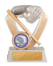 Baseball - Softball Shield Trophy 100mm