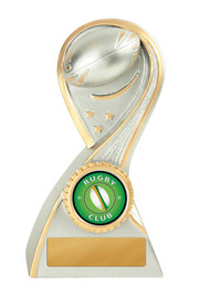 Rugby Galaxy Trophy 125mm Rugby Galaxy Trophy 125mm